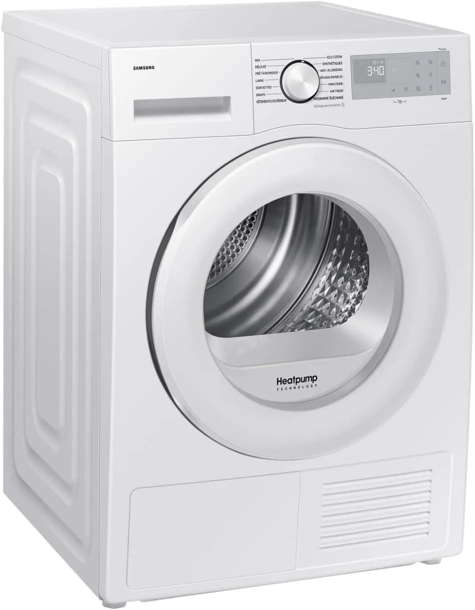 Samsung DV90DG52A0THEF Wäschetrockner, 9 kg, Energieklasse C, Weiß