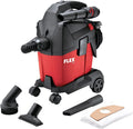 VC 6 Sauger, 6 L, Schwarz, Flex, Kompakt, Flex Kompakt Sauger L MC + Vliesfiltersäcke FS-F schwarz