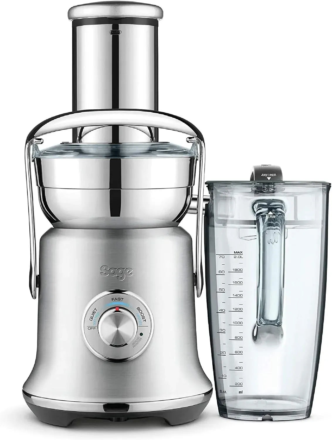 Sage Juicer, Edelstahl, The Nutri Juicer Cold XL