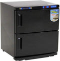 16L/32L Handtuchwärmer, Schrank, elektrisches Sterilisationsgerät, 32 L, 16 L, Wohnzimmergestaltung, 2 Temperaturzonen, Wärmefunktion, Schwarz