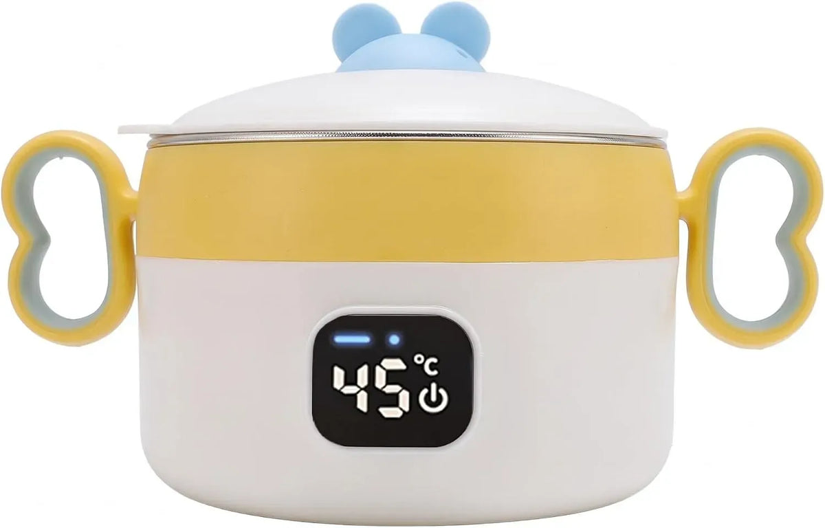 Lebensmittelheizung, Suppenwärmer, Akku, 450 Ml, tragbar, Thermostat, Wärmefunktion, kabellos, für Erwachsene, SENECESLI