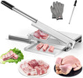 KD0298 Rippfleischschneider, HuhnSchneidemaschine, Knochenschneider, Messer, 406 cm, für Rind Ziege Schwein Fisch Metzger gewerbliche Küche